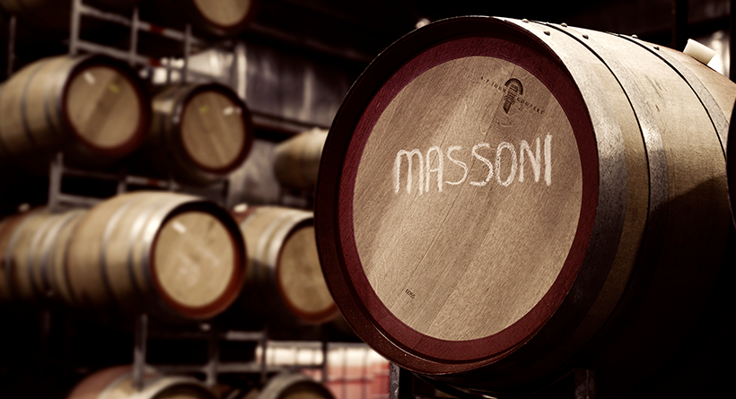Massoni Wines barrels